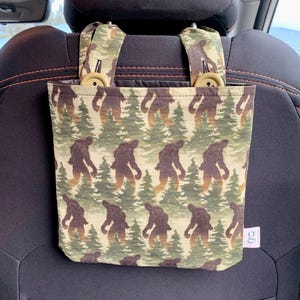 Bigfoot Car Trash Bag: Vinyl Lined, Earth-Friendly