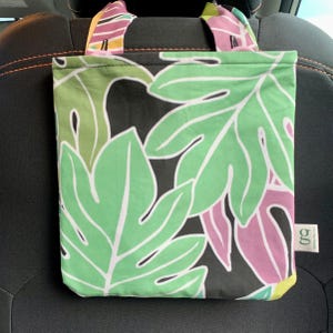 Car Trash Bag: Earth-Friendly Vinyl-Lined Litter Storage