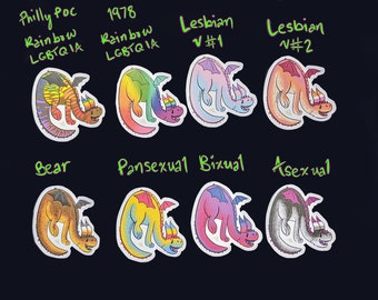 LGBTQ Pride - Dragon Stickers