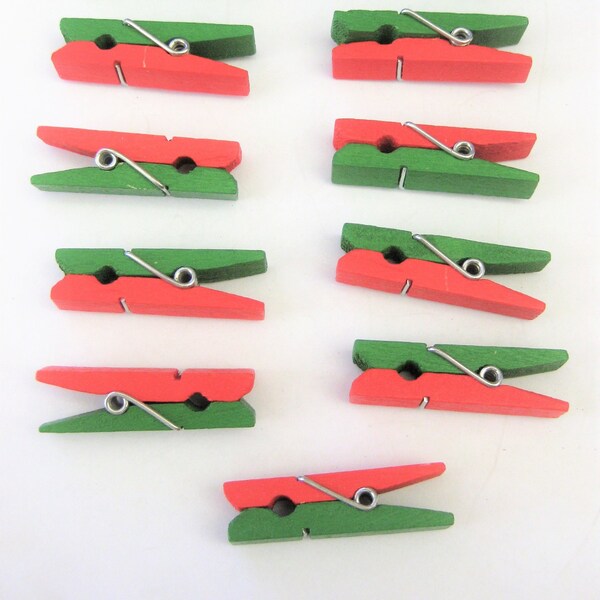 Mini Clothes Pins Etsy
