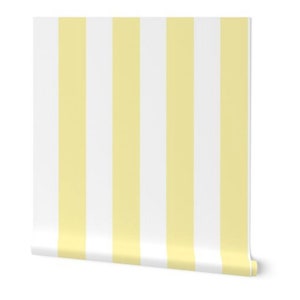 Lalanii Custom Classic Buttercup Yellow and White Stripes