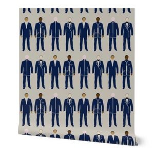 Very Mod Squad; Bauhaus Men Wallpaper - Large Scale
