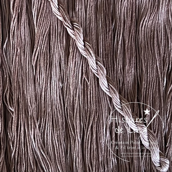 Fauvette - Hand dyed thread