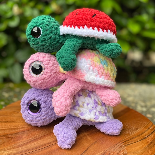 Amigurumi crochet sea turtle, All From Jade sea turtle