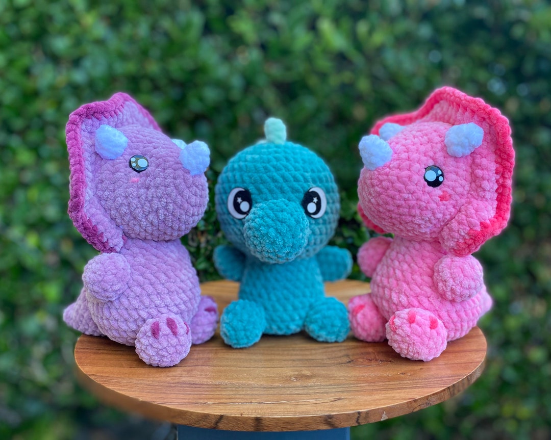 Amigurumi Baby Dinosaurs Etsy