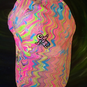 Psychonaut Spaceman Psychedelic Marbled Hat