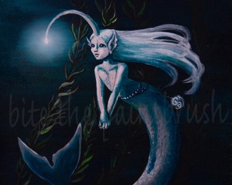 gallium elemental fantasy art mermaid