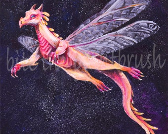 helium elemental fantasy art dragon