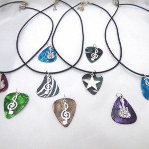 Music Gifts, Necklaces for Women, Necklaces for men - Custom Music Necklace/ Music Jewelry, Guitar, Drum, Saxophone, Music Note