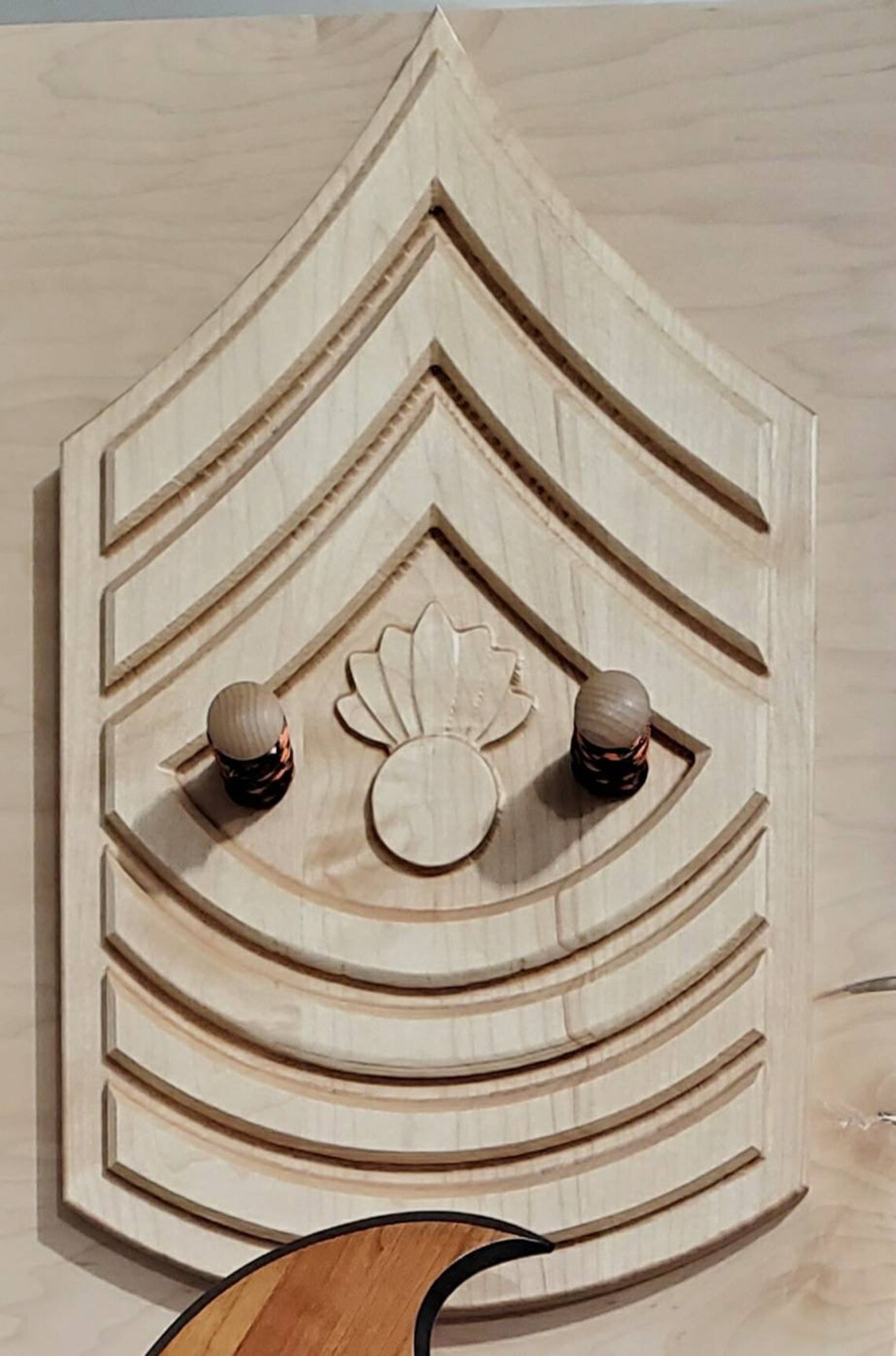 USMC Marines E9 MGySgt Chevron STL file / CNC file | Etsy