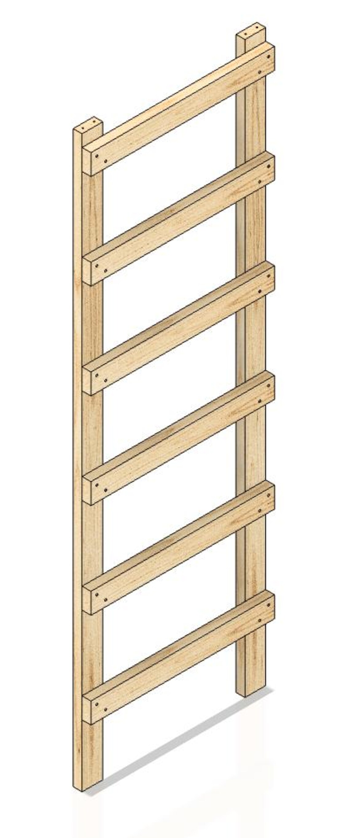 Diy Material Rack Plan.pdf Tote Organizer Build Plans: DIY Garage Storage Rack (PDF Download) - Etsy