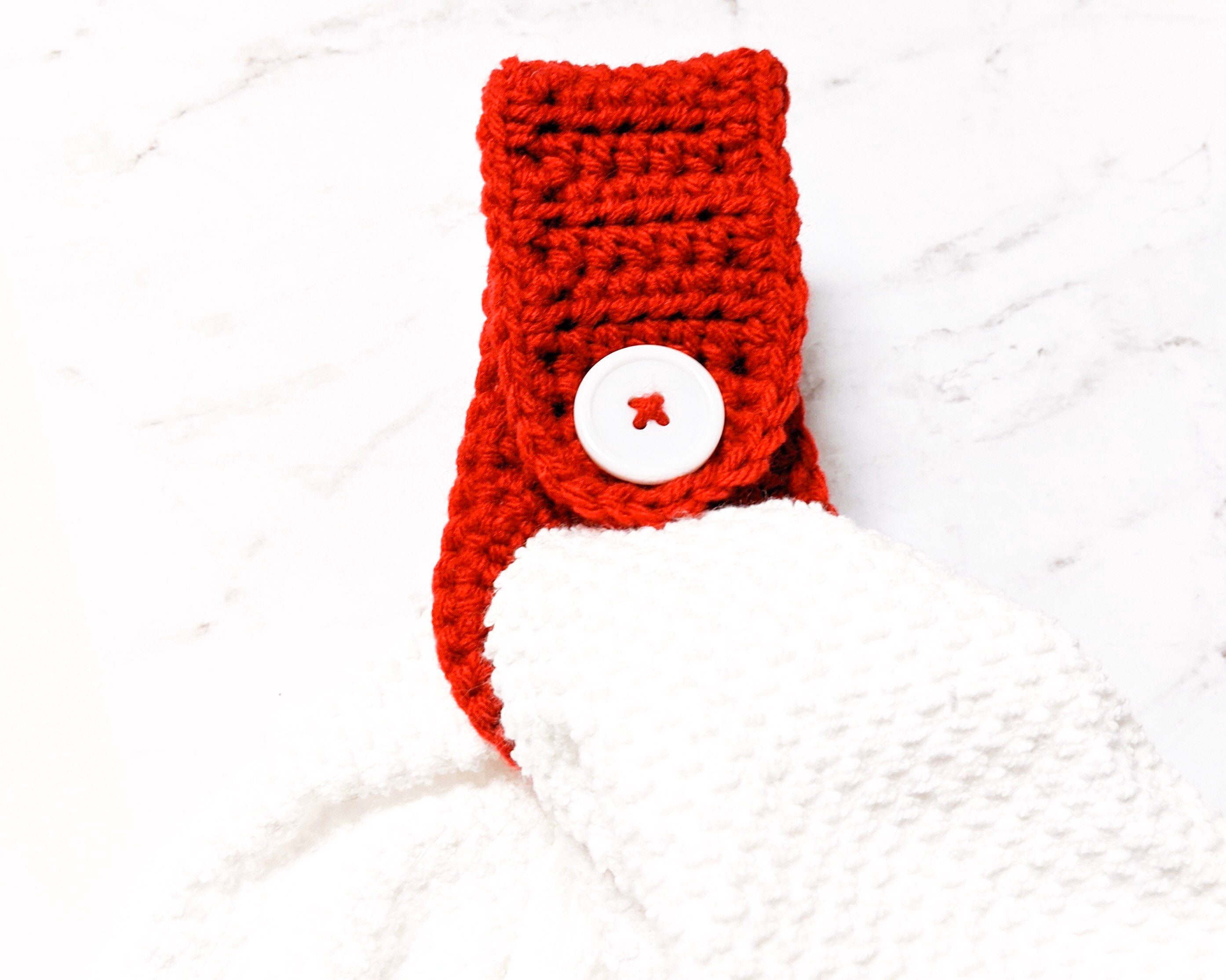 Christmas Kitchen Towel Holder Crochet Hanging Kitchen Tea Etsy UK
