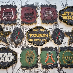 Star Wars inspired cookies image 1