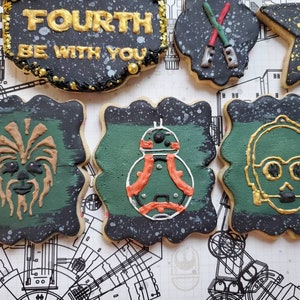 Star Wars inspired cookies image 3