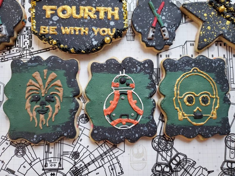 Star Wars inspired cookies image 3