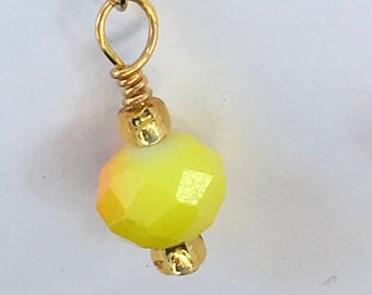 Yellow and Orange Round