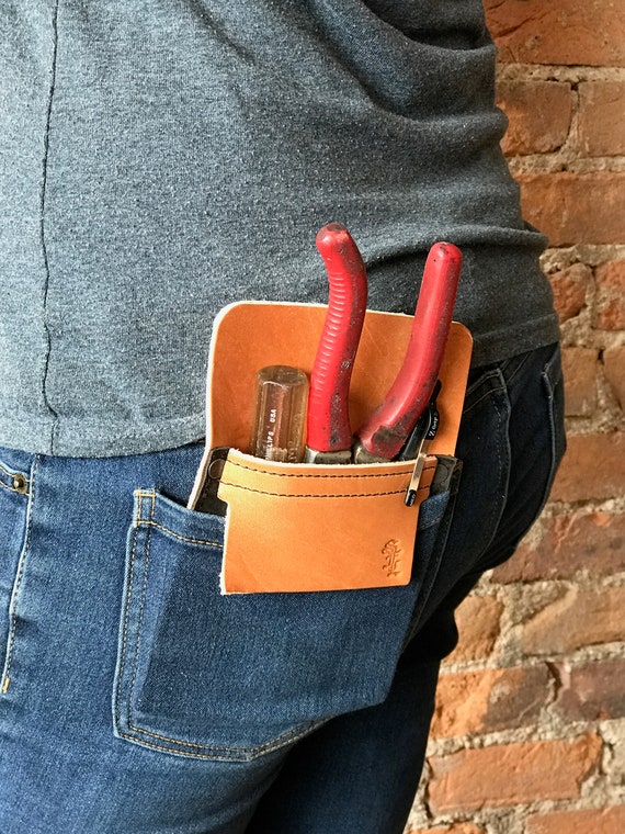 Leather Tool Pocket Protector Etsy