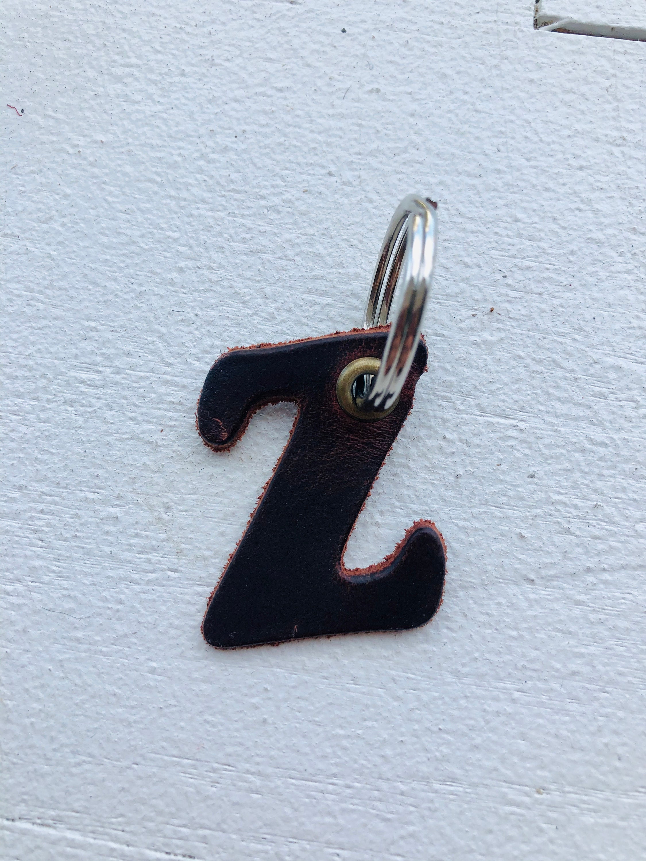 Die Cut Leather Letters Etsy