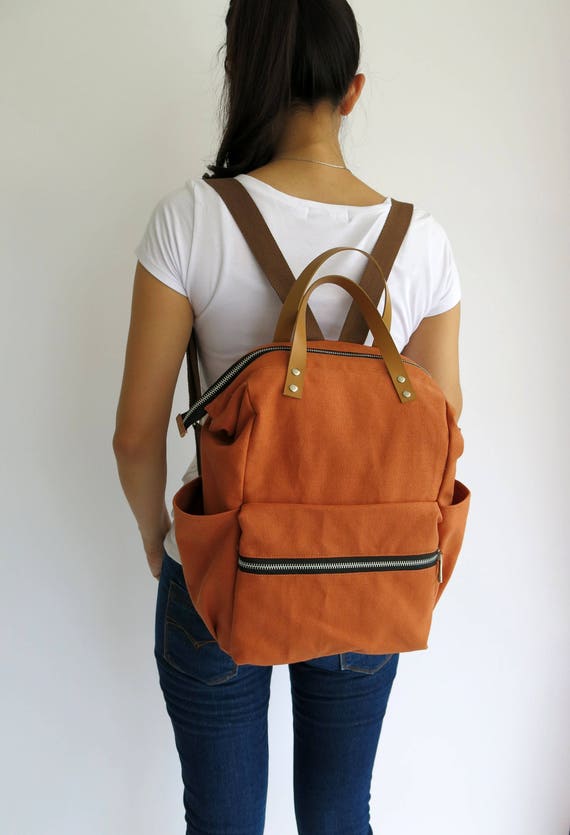 canvas diaper backpack
