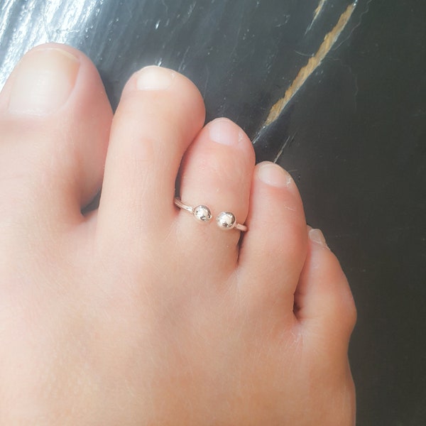 Double Toe Rings - Etsy