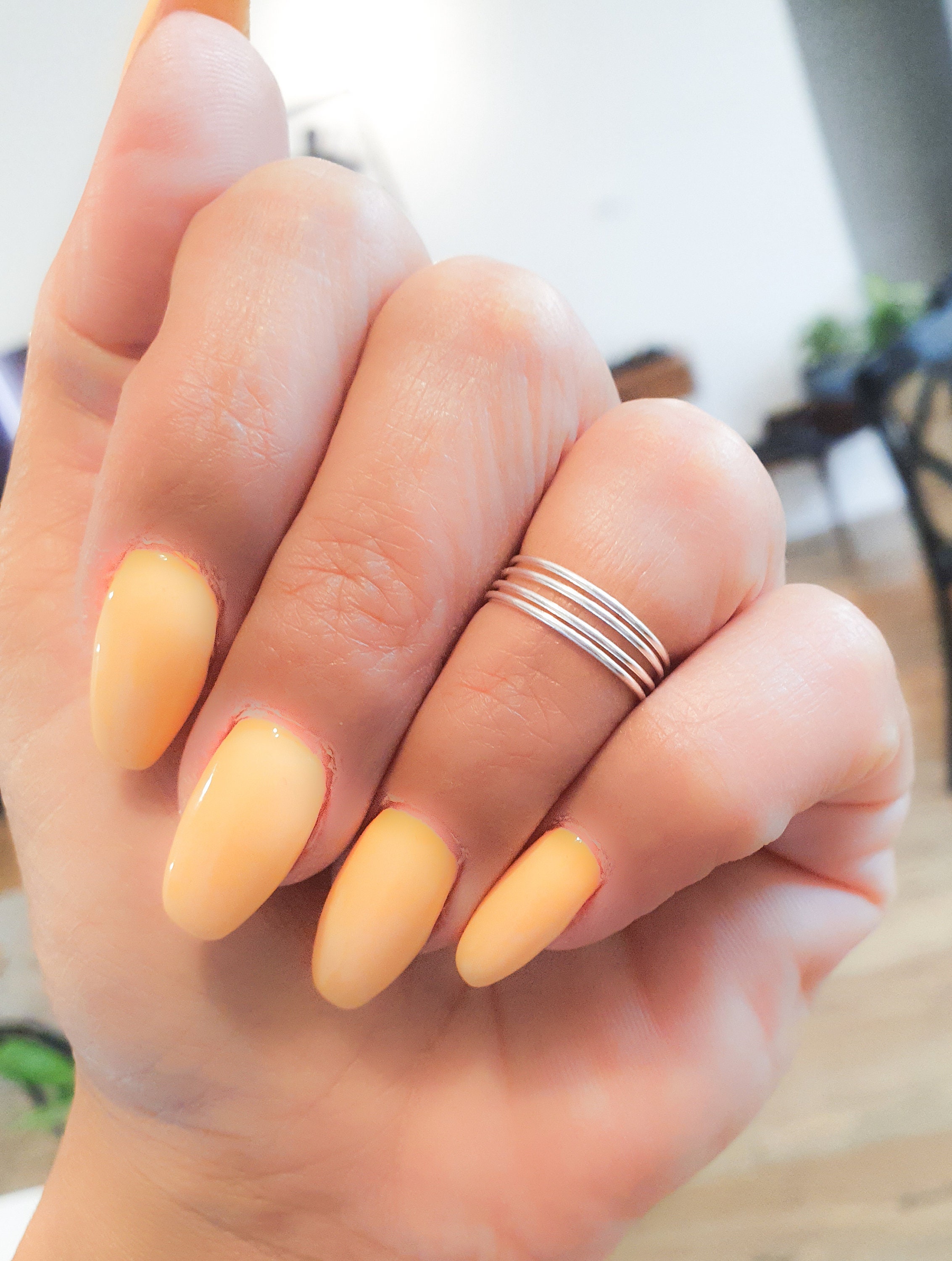 Bague mi doigt argent hot sale