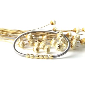 Anxiety Bracelet-Anti Stress bracelet-Anxiety Worry Stress Bracelet Silver Gold-Calm Fidget Stainless Steel Bracelets-Flexible Spring
