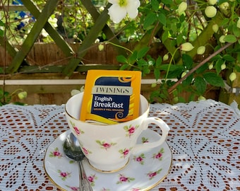 Vintage cup and saucer set