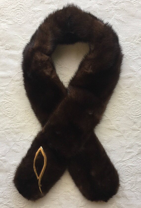 Mink Fur Scarf Etsy