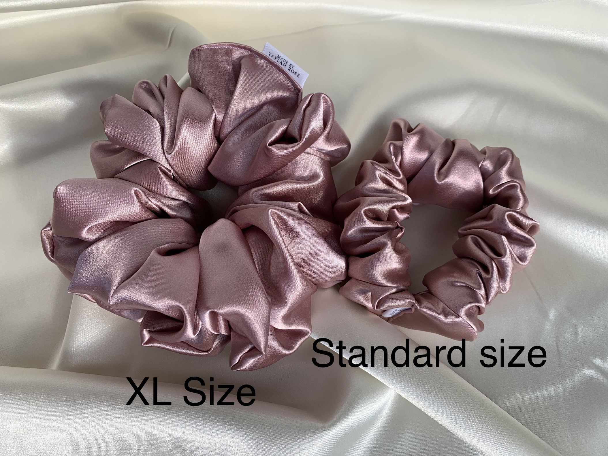 XL Audrey Scrunchy WIDE ELASTIC, Large, Oversized, Giant