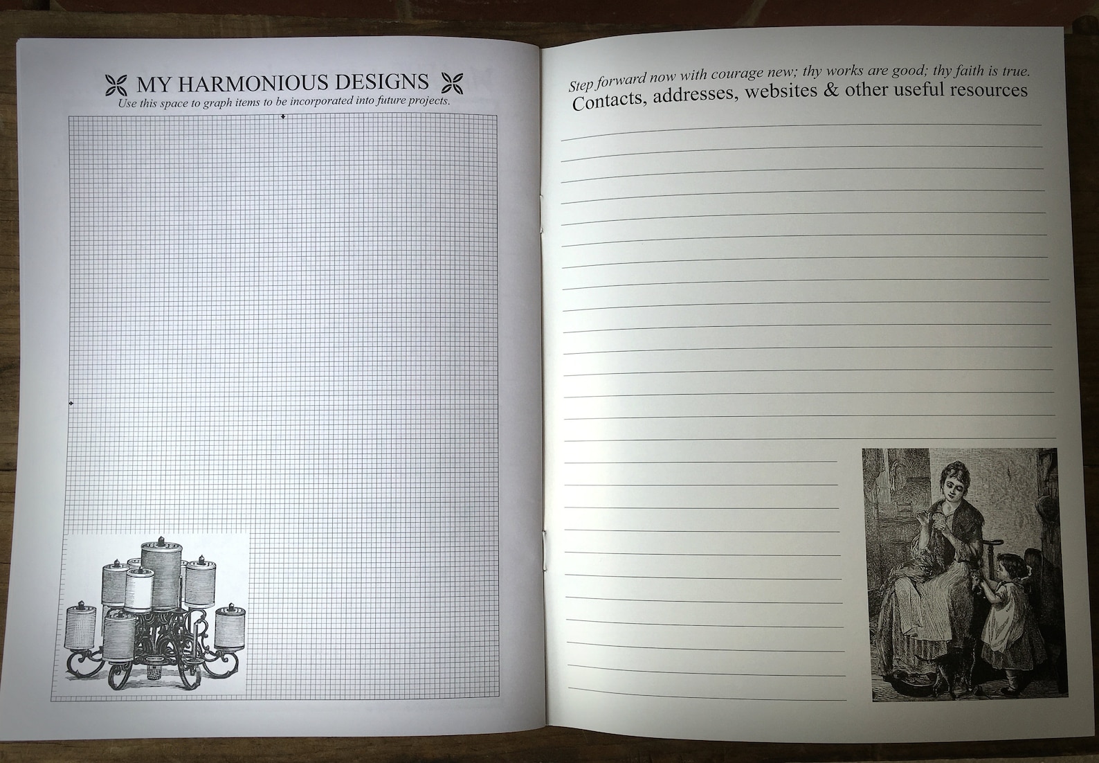 A NEEDLEWORK ENTHUSIAST'S Book of Days for Etsy