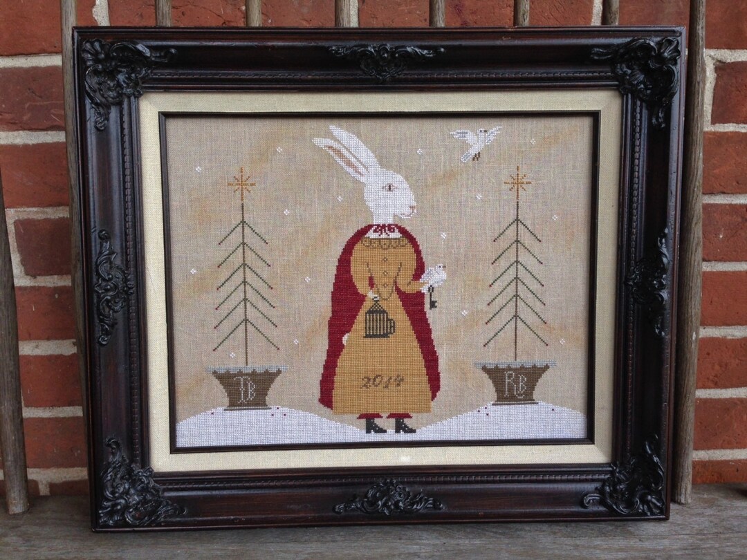 Rachel Ruth Designs Lady Rachel Ruth ~ Cross Stitch Winter/christmas Pattern/chart From ...