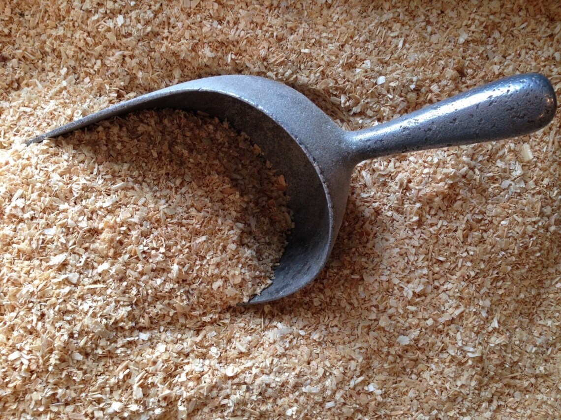 Farm Fresh Organic Sawdust 1 QUART BAG Traditional Etsy