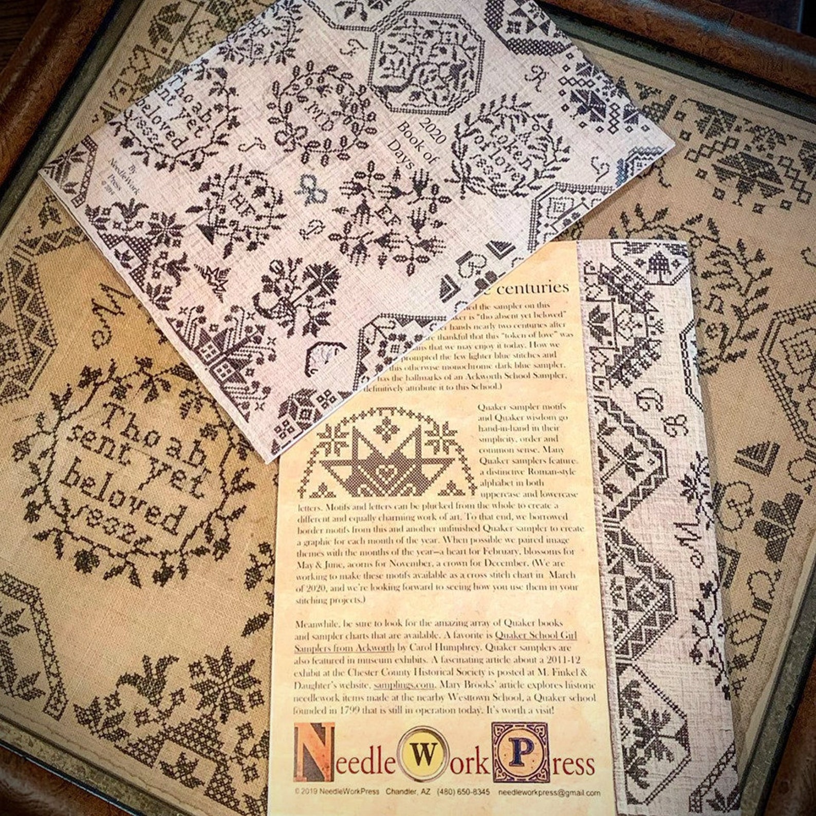A NEEDLEWORK ENTHUSIAST'S Book of Days for Etsy
