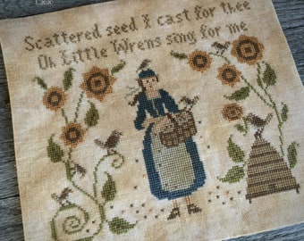 Seeds of Kindness ~ Pinkeep Pattern from Scattered Seed Samplers© 2020 by Designer Tammy Black