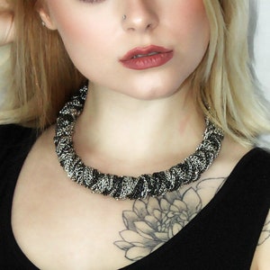Vintage Kenneth Jay Lane Chain Wrapped Necklace