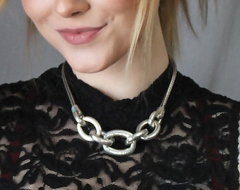Vintage Brighton Chunky Chain Necklace