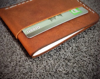 Cartera minimalista de cuero - Cartera de cuero para hombres - Cartera para hombres - Titular de la tarjeta - Cartera para tarjetas - Cartera para mujeres
