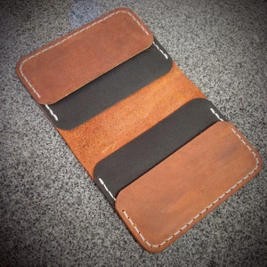 Herren Ledergeldbörse, Leder minimalistischen Brieftasche, Kartenhalter, Kartentasche, Herren Geldbörse, Damenbörse