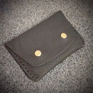 Portefeuille Rabat en cuir, portefeuille, portefeuille homme, portefeuille, pochette, fermeture portefeuille, porte-cartes de visite en cuir