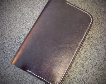 DIY Leather Pattern - Notebook Leather Cover Leathercraft PDF Pattern - Field notes and Moleskine Cover