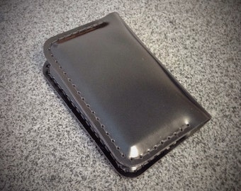 Cartera minimalista de cuero, titular de la tarjeta, billetera de tarjeta, billetera de los hombres, cartera de las mujeres