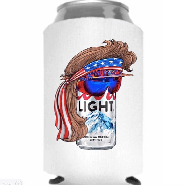 Coors Light Koozie Etsy