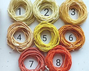 37 colors, 3-4x3-4 mm., sand cast beads, 32 inches strand, recycled glass beads, read the listing description for availability of each color