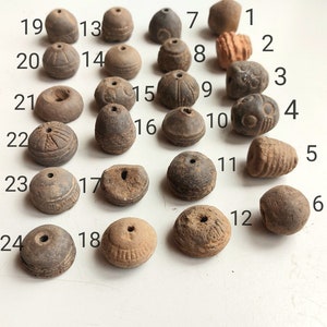 African Clay Beads 