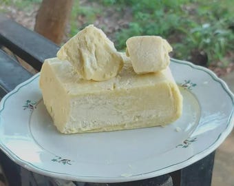 Shea butter, edible, virgin, raw, 1 pound/450 grams