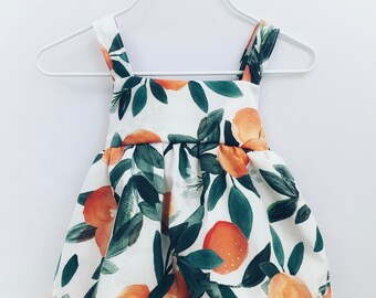 peaches baby outfit