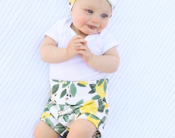 Lemon Bummies Headband Set