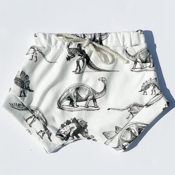 Boy Dinosaur Shorts Etsy
