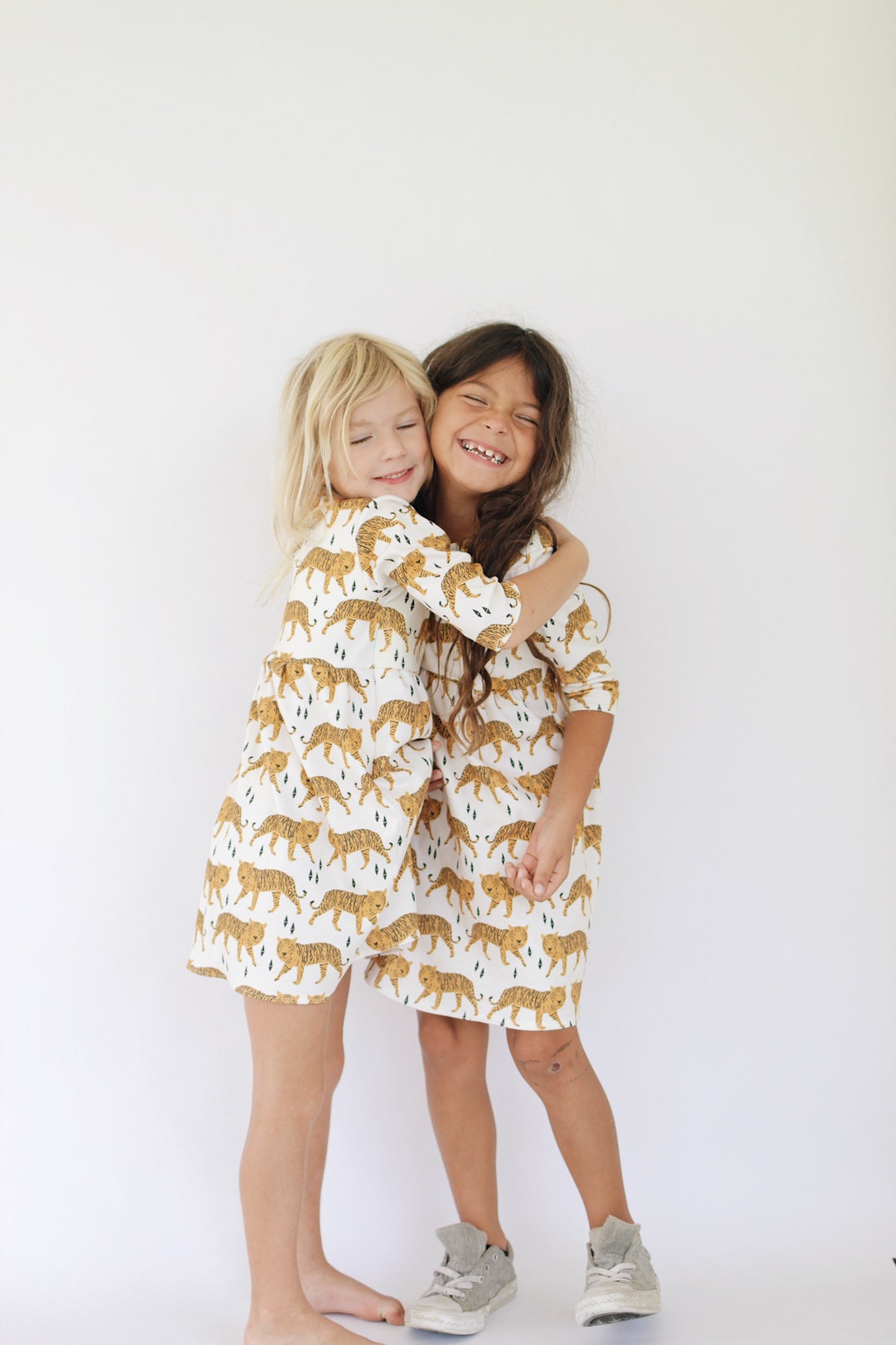 Toddler Tiger Dress Baby Tiger Dress Etsy