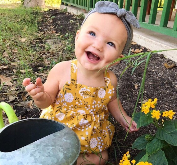 Yellow infant hot sale easter dress